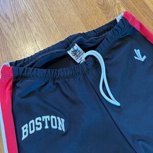 BOSTON UNIVERSITY JL Racing rowing tights LARGE